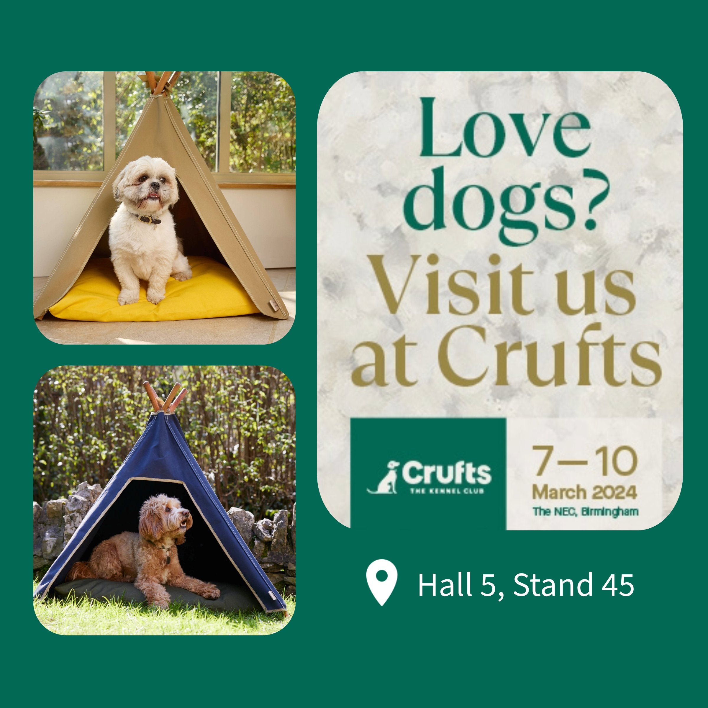 Crufts 2024_Pooch and Paws at Crufts 7-10th March at Birmingham NEC