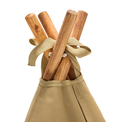 Dog Teepee - INDOOR & OUTDOOR - Waterproof Canvas - Pooch and Paws