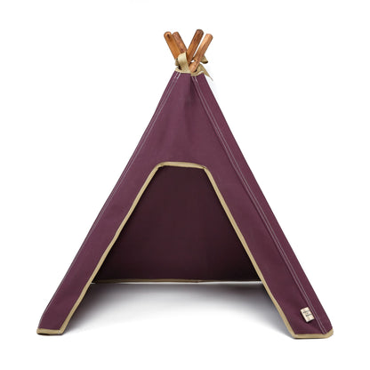 Dog Teepee - Indoor/Outdoor - Fully Waterproof Canvas - Pooch and Paws